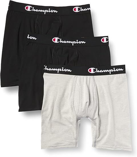 Champion Men's Everyday Cotton Stretch Boxer Briefs 3-Pack Review