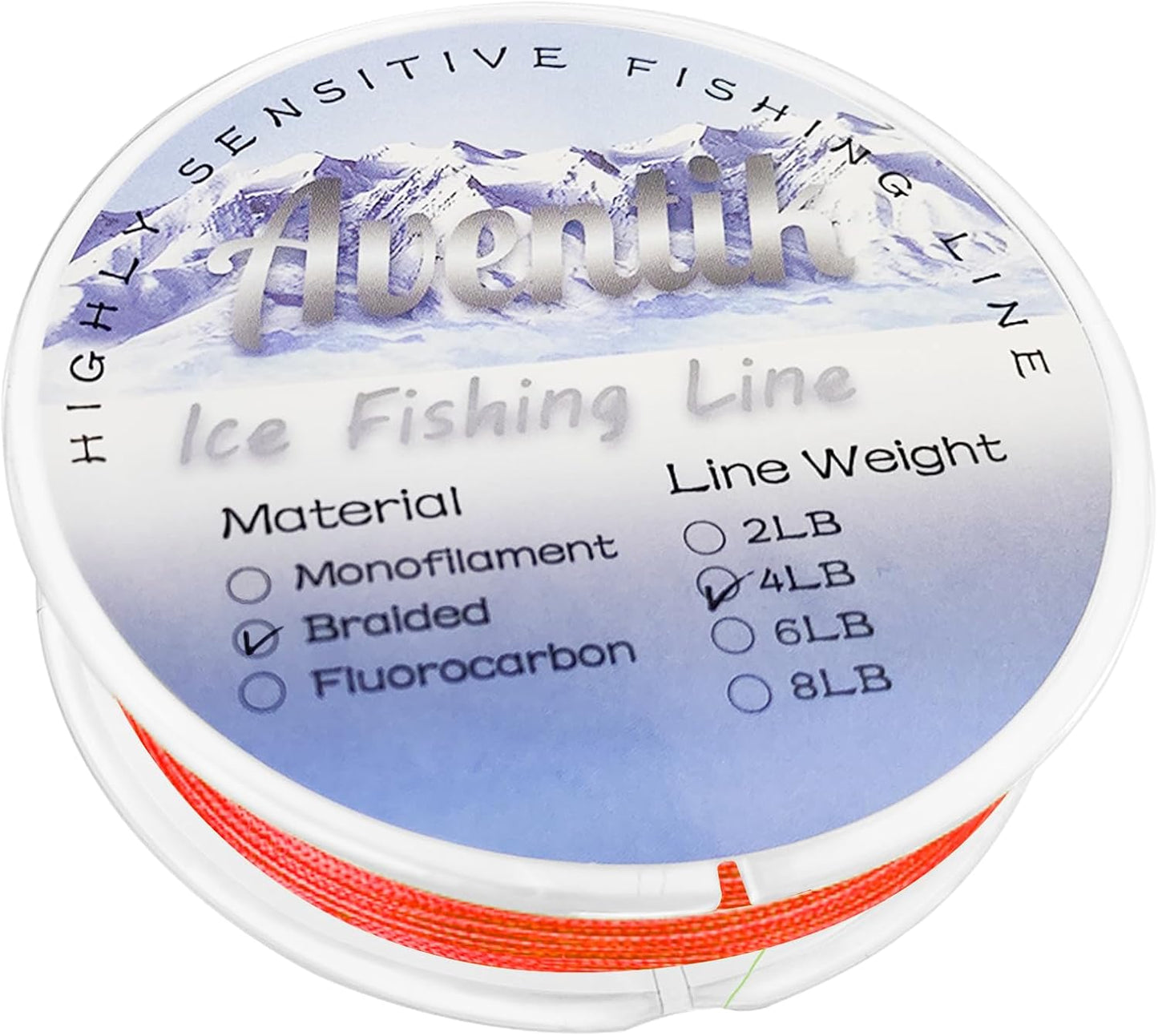 Pro Ice Fishing Line: Masterful Braiding, Strong Knots