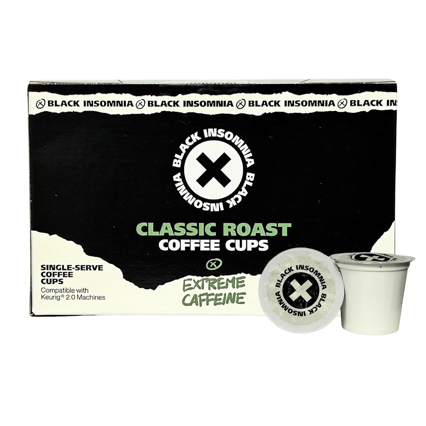World's Strongest Coffee Pods - BLACK INSOMNIA