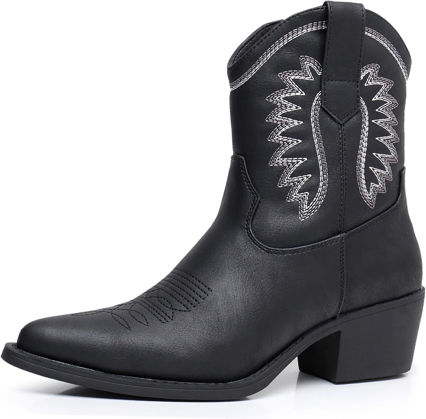 GLOBALWIN Women's Western Charm Cowgirl Boots for Stylish Comfort