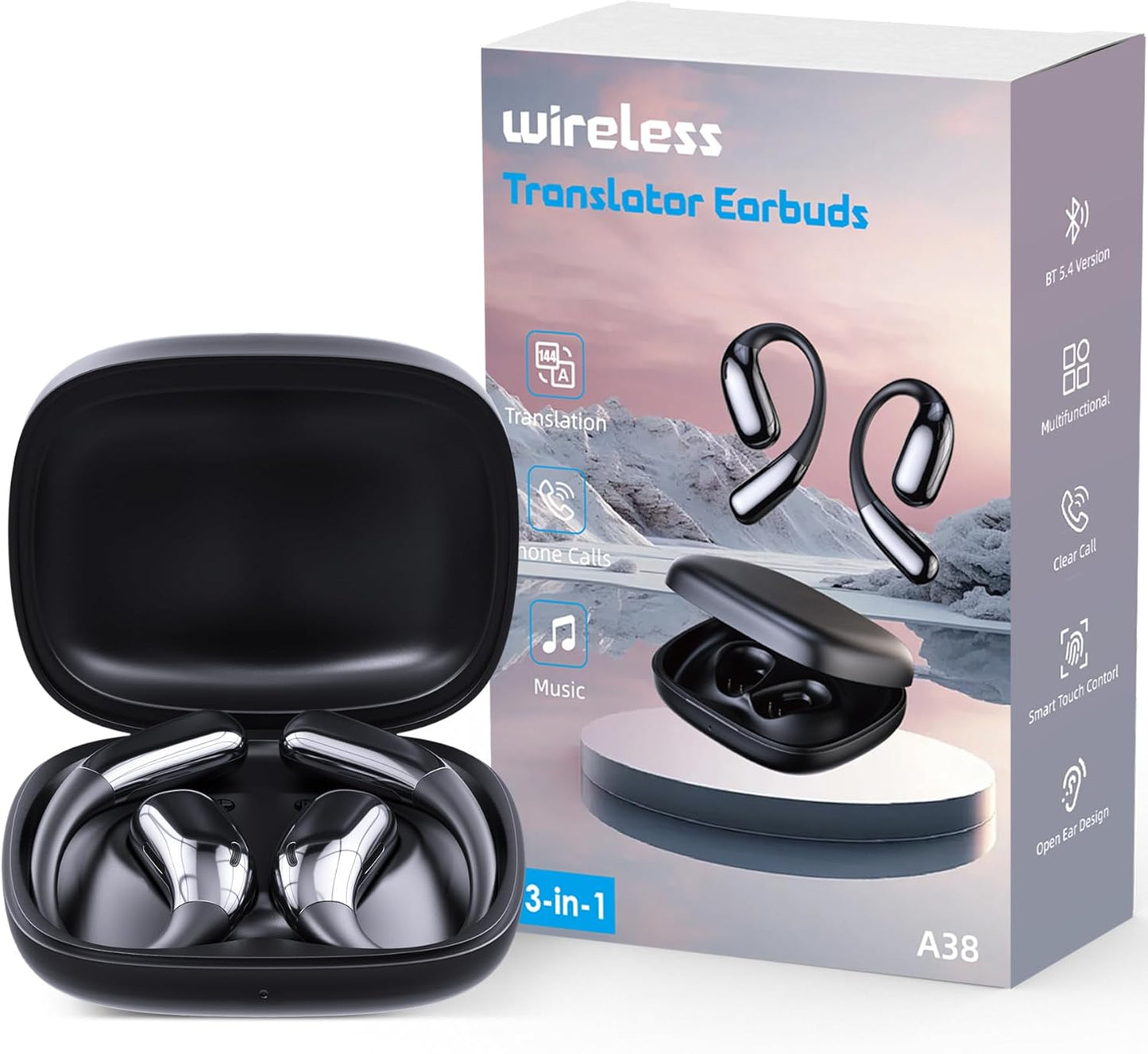 Real Time Translation Earbuds 144 Languages