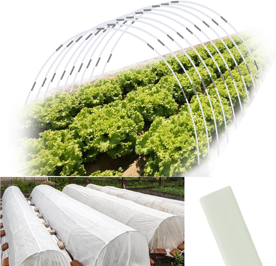 Garden Hoops 60pcs for Mini Greenhouse and Raised Beds