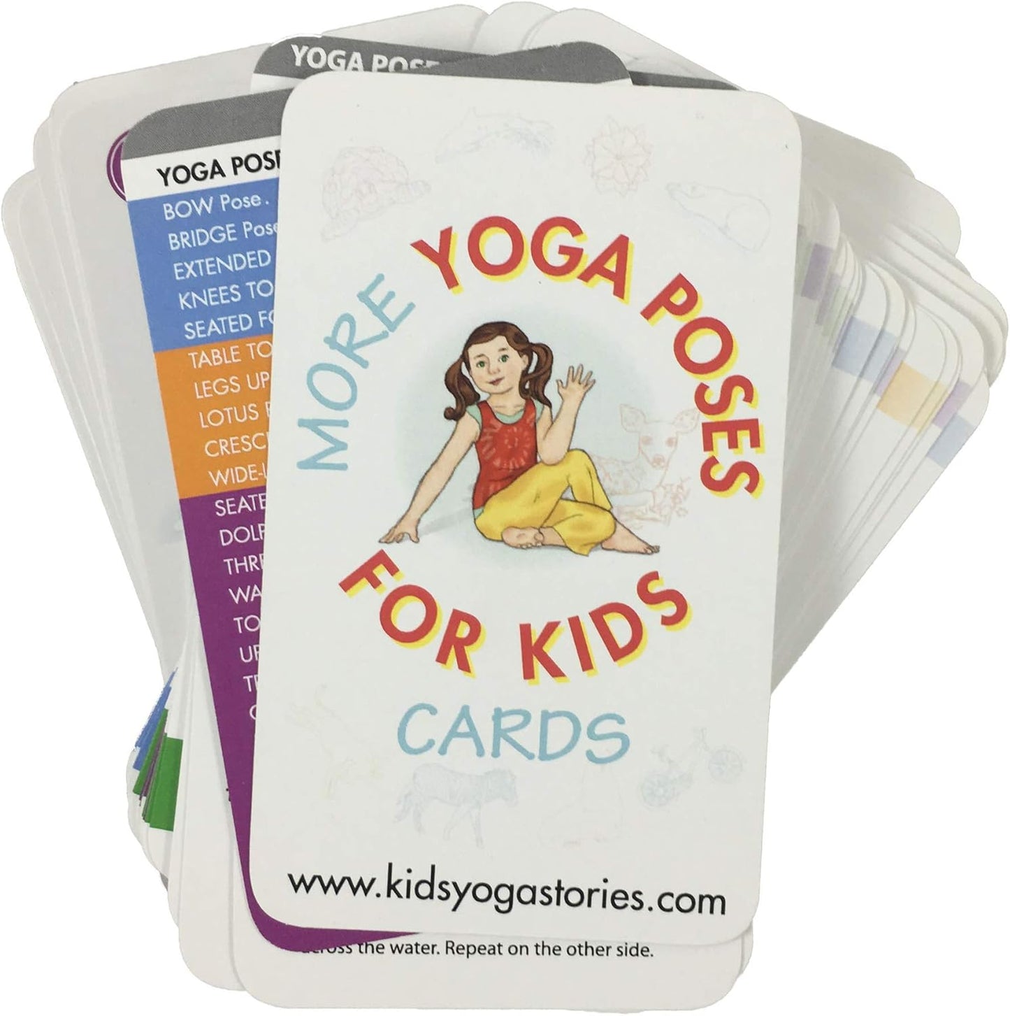 Yoga Poses for Kids (Deck 2) - Fun & Educational Play!