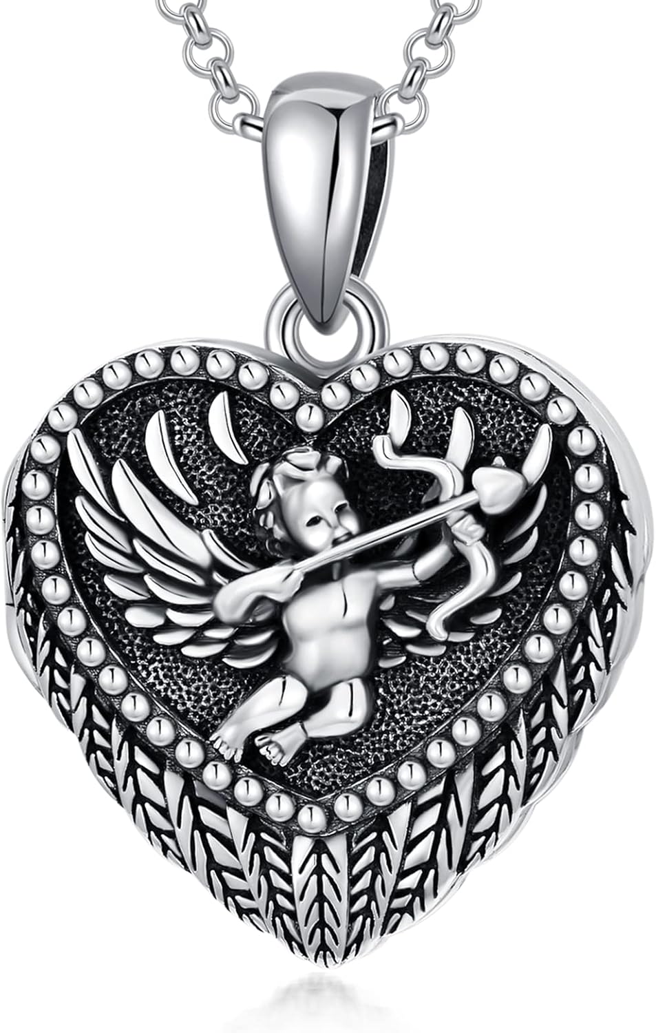 Personalized Silver Locket Necklace for Cherished Memories