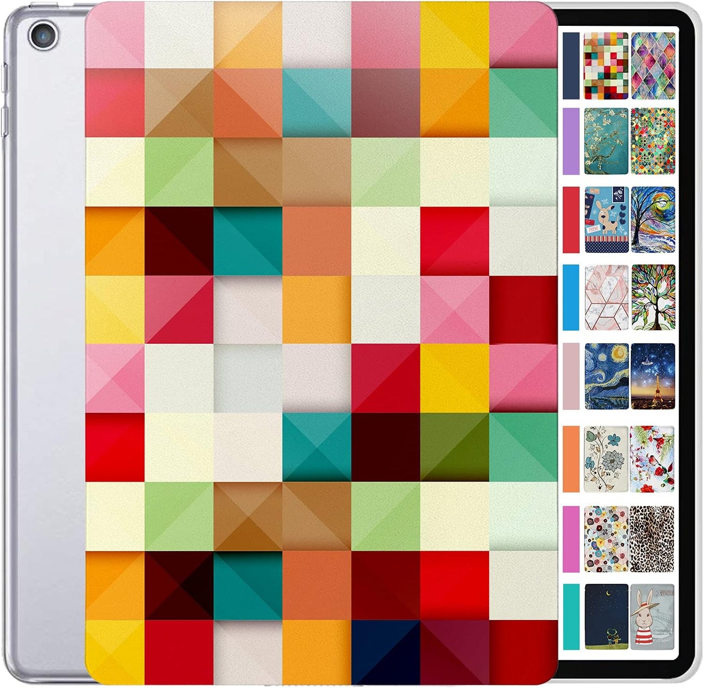 DuraSafe Cases for iPad Air 1 9.7 inch - Color Grid Design