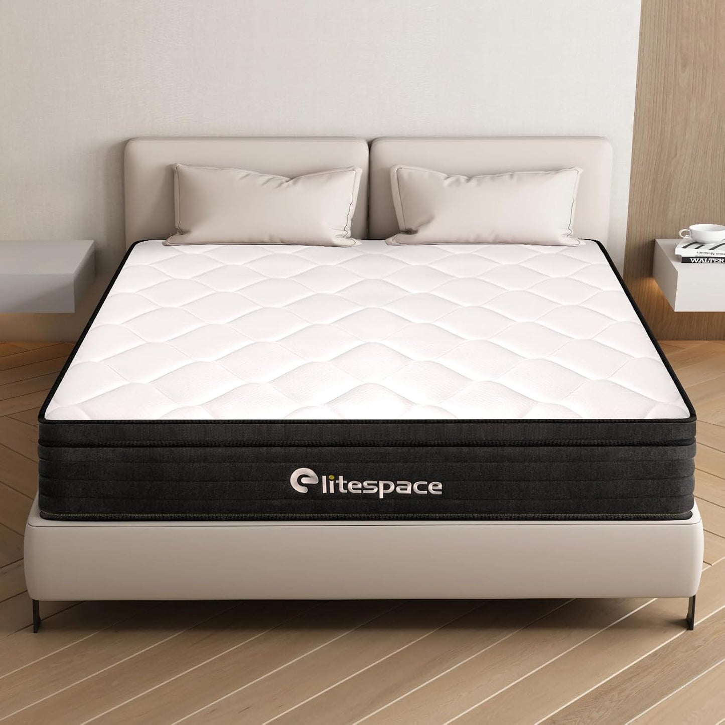 Hybrid Full Mattress with Memory Foam and Springs for Comfort