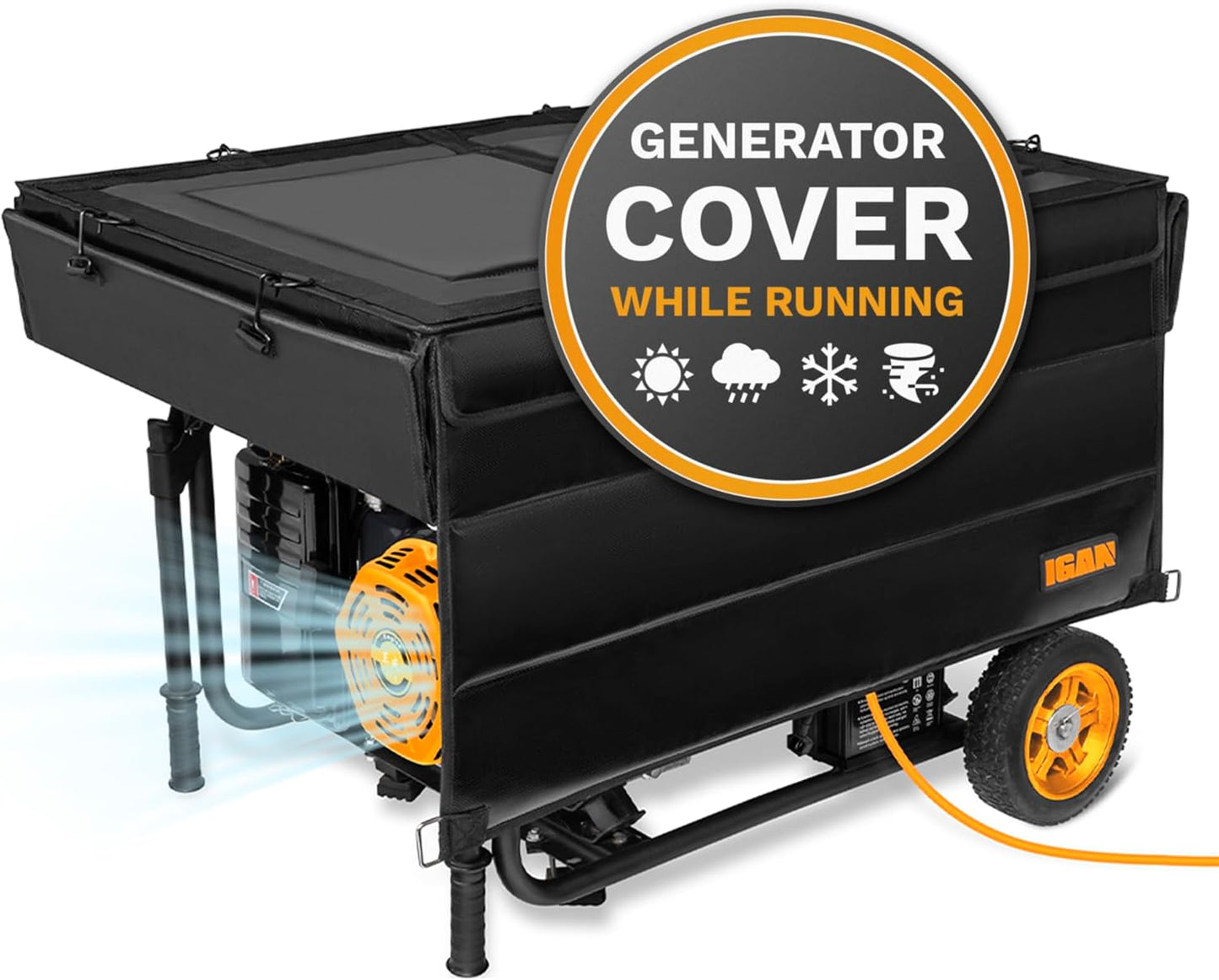 Ultra Heavy Duty Generator Covers for 3500w-12000w Generators