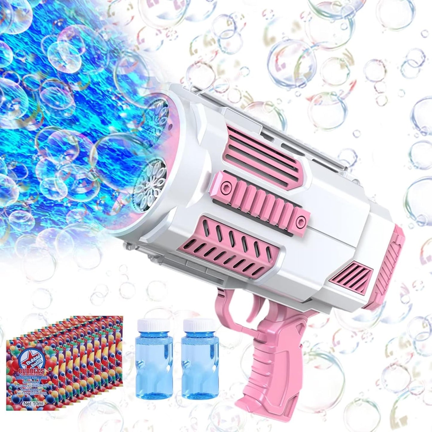 Automatic Bubble Machine Gun for Kids - Fun Outdoor Toy