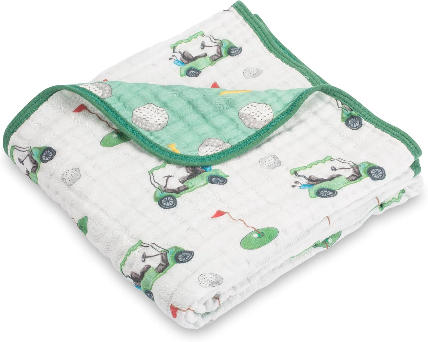 LollyBanks Muslin Baby Blanket 100% Organic Cotton for Comfort