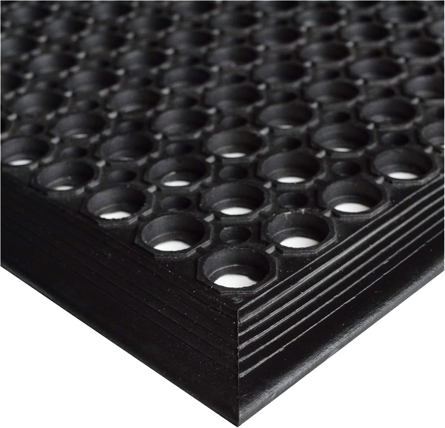 Anti-Fatigue Outdoor Rubber Drainage Mat for Heavy Duty Use