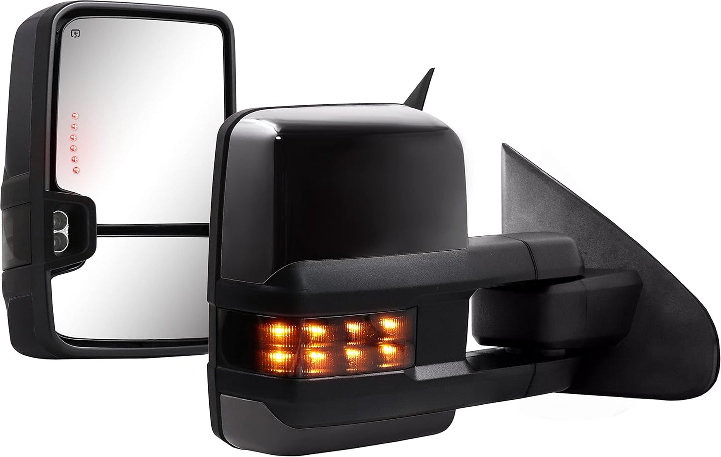 Towing Mirrors for 2014-2018 Chevy Silverado by Sanooer