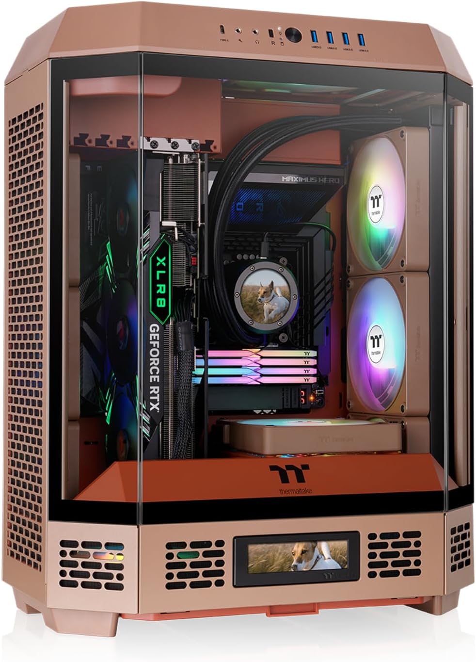 Thermaltake Tower 600 Gravel Sand Mid Tower with Unique Design