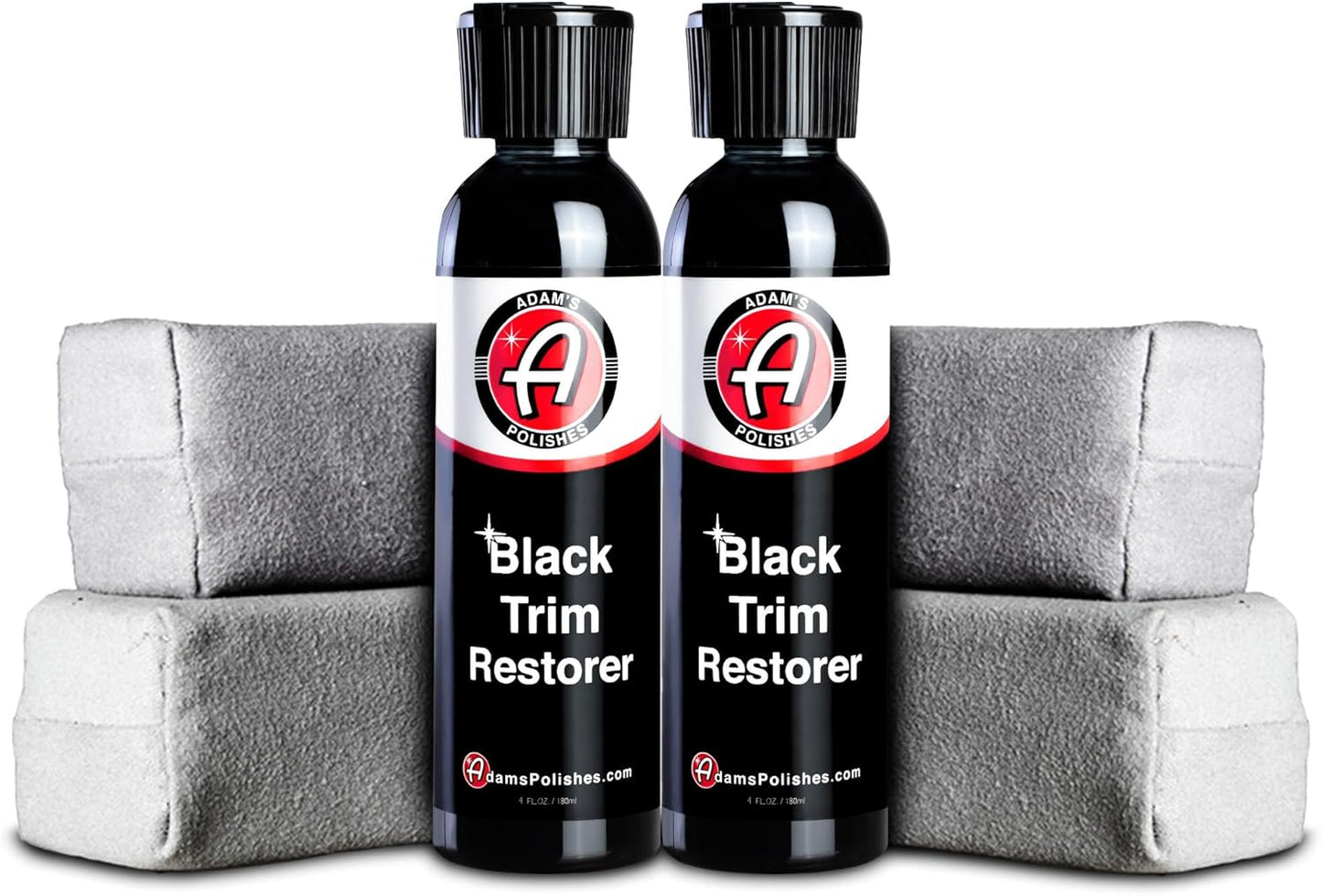 Adam's Black Trim Restorer 2-Pack for Rich, Lasting Color