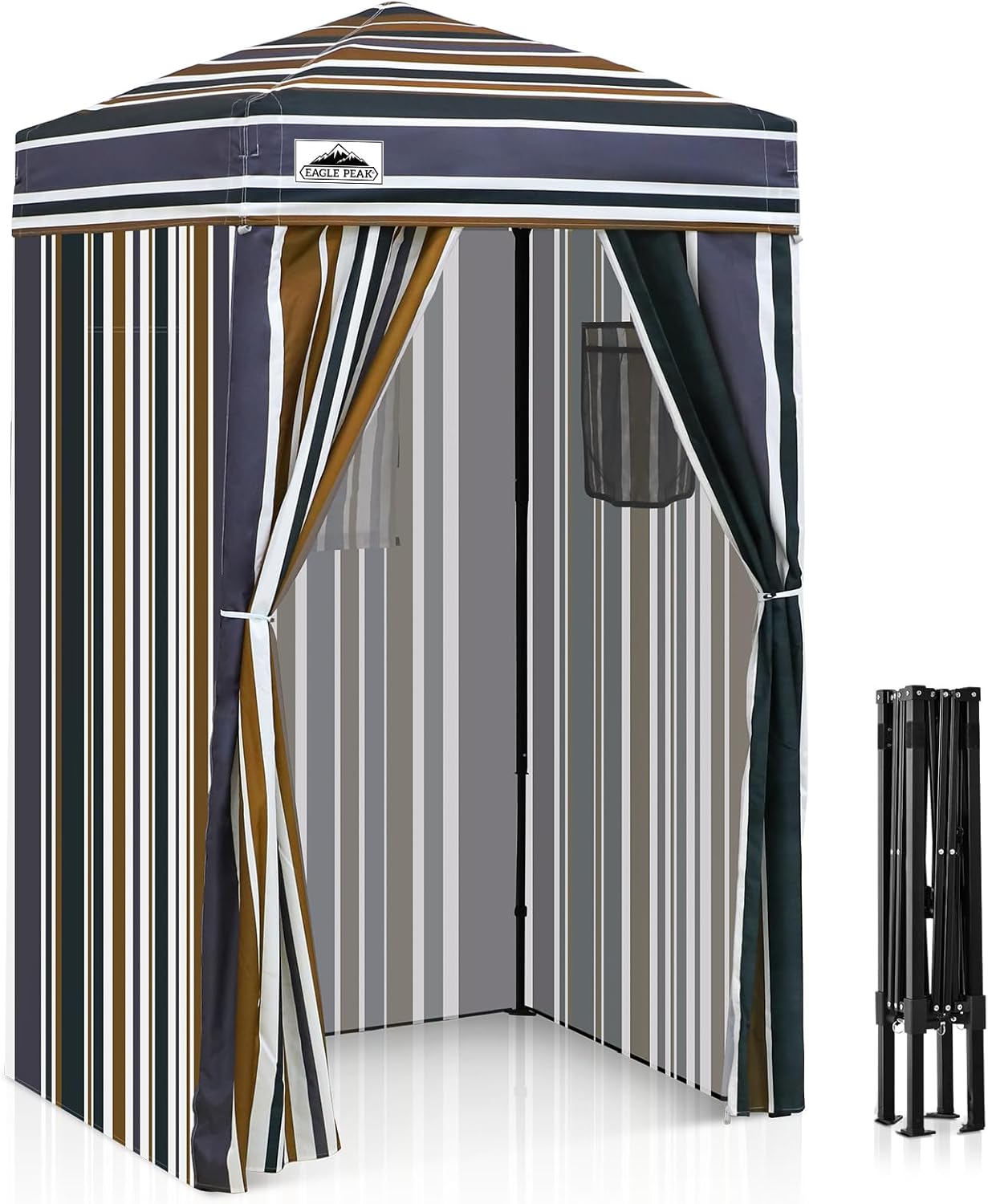 EAGLE PEAK Flex Ultra Compact 4x4 Pop-up Canopy for Privacy