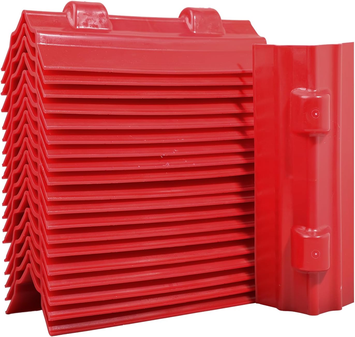 ENJ 20 Pack Red Flatbed Edge Protectors for Cargo Loads