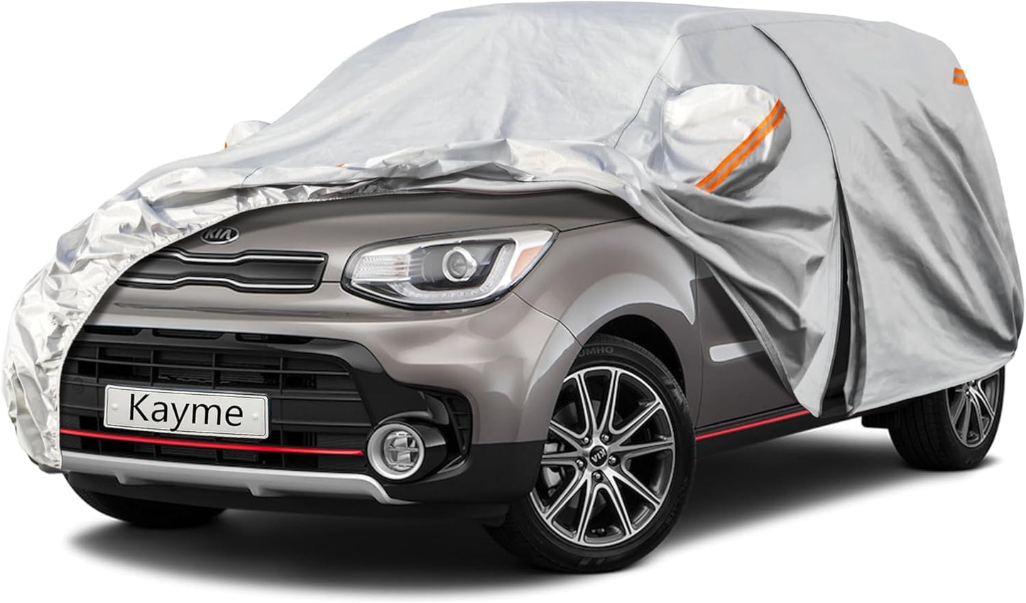 Kayme 6 Layers SUV Car Cover for Kia Soul - All Weather Protection