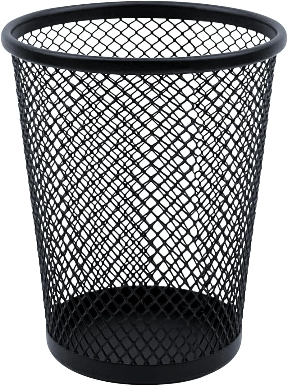 Wire Mesh Desk Pen Cup - Organize Stylishly
