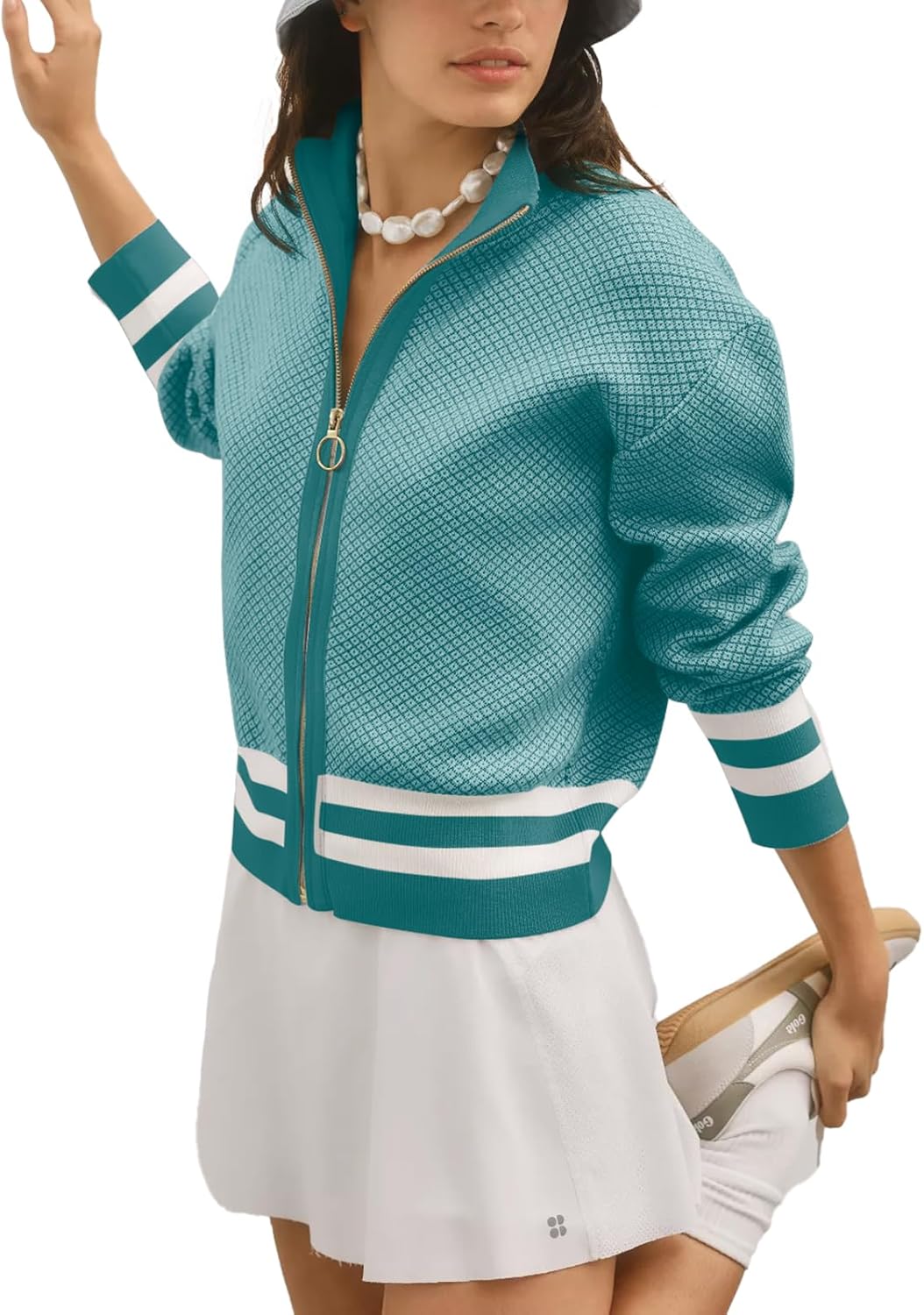 SuperPrity Cardigan Sweaters for Women - Stylish Zip Up Jacket