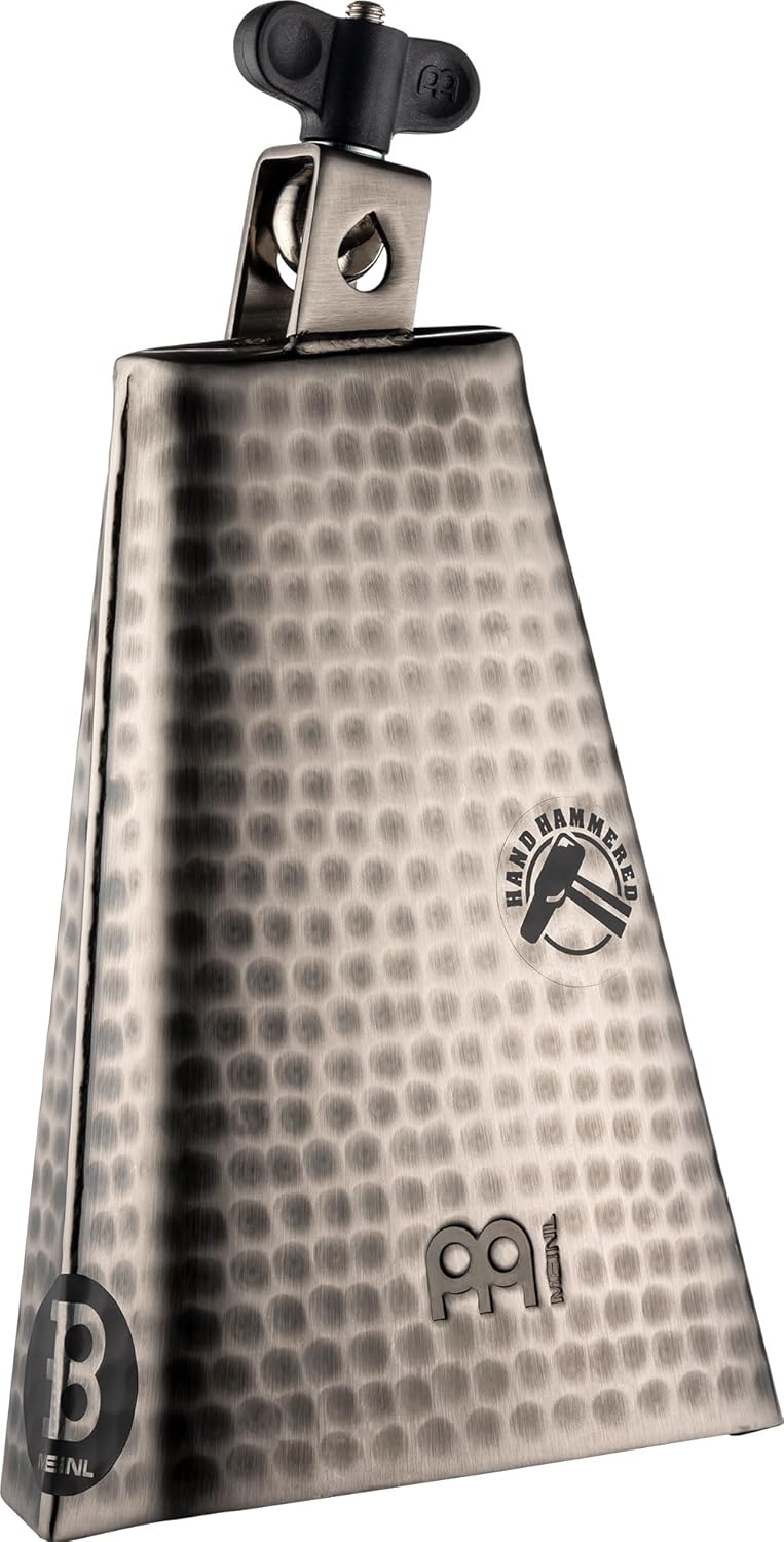 Meinl Percussion 8-Inch Big Mouth Hand Hammered Steel Cowbell