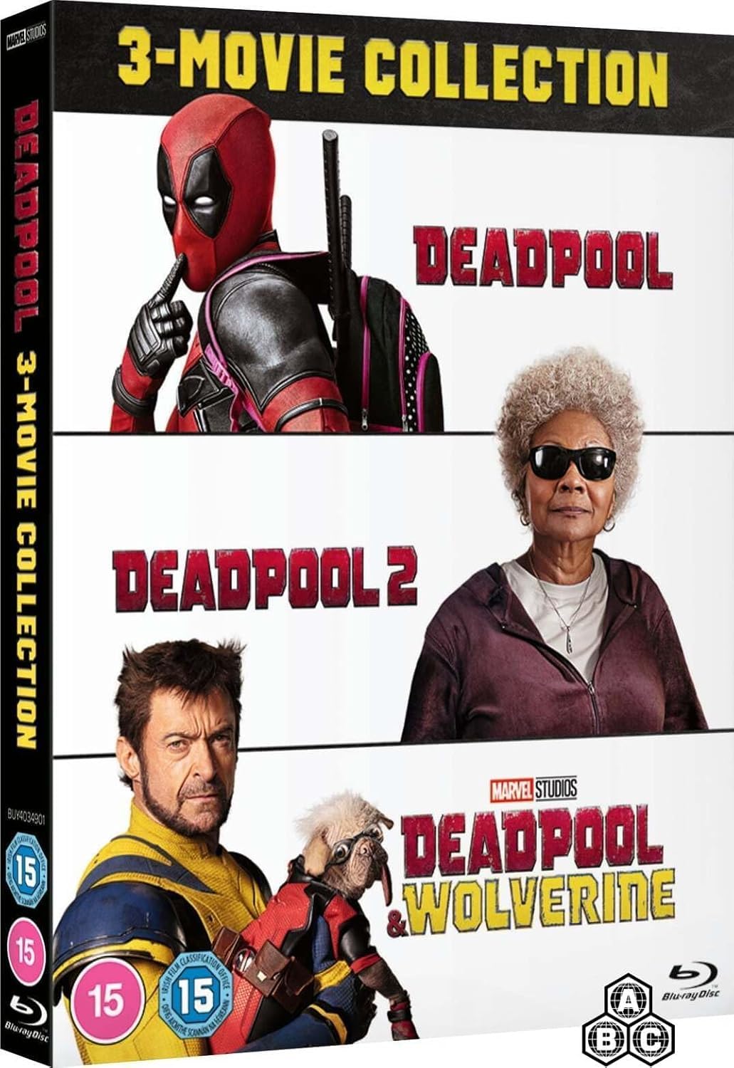 Deadpool Complete 3-Movie Collection Blu-ray for Action Lovers