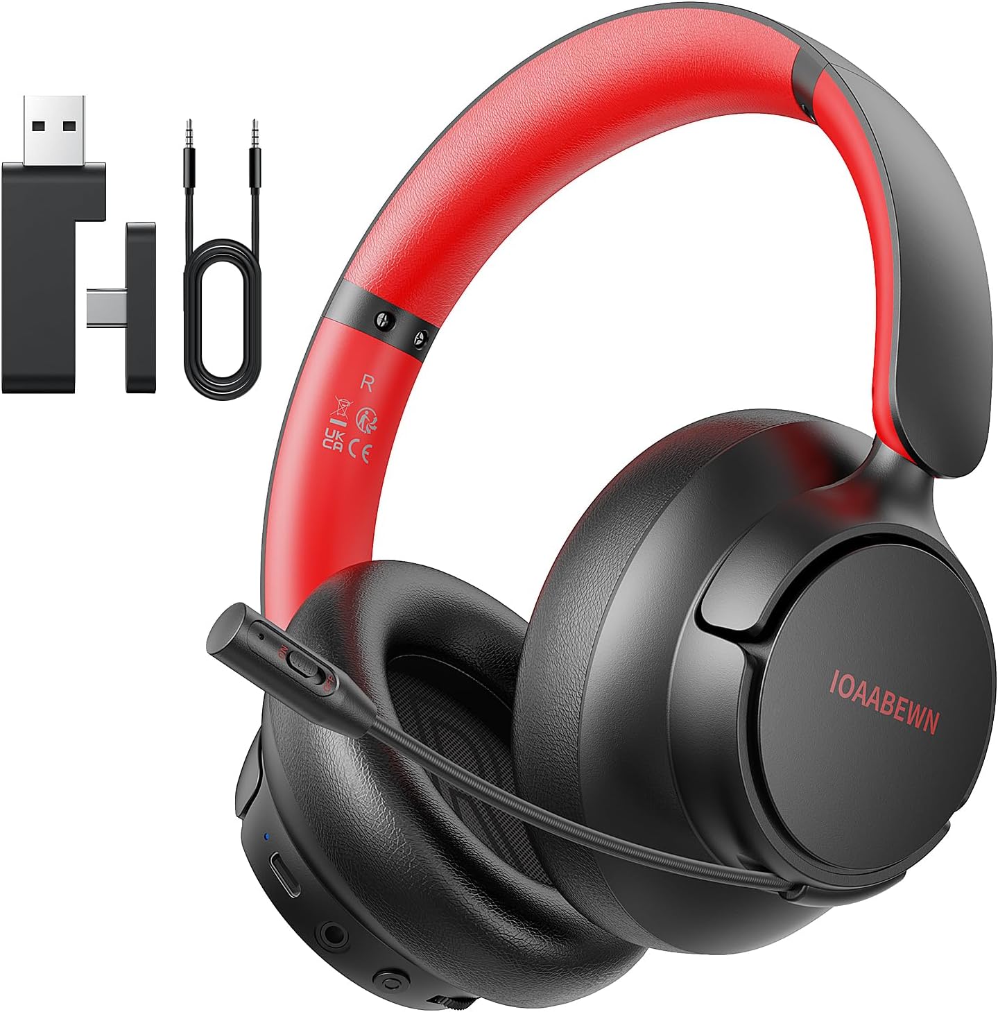 55Hr Battery Wireless Gaming Headset - PS5/PS4/PC