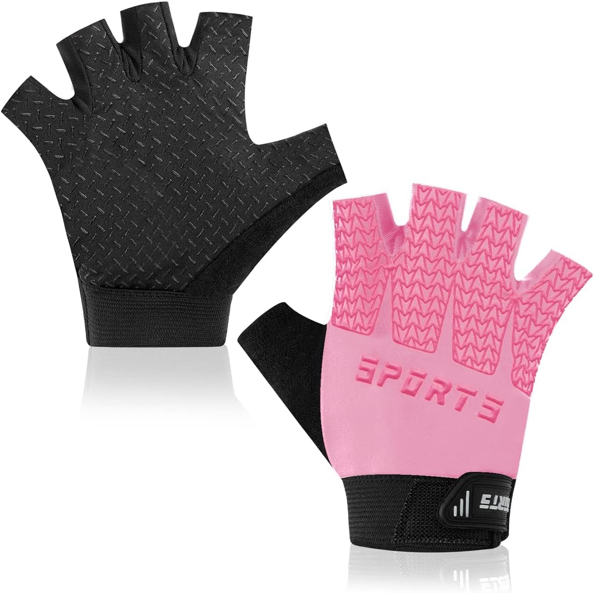 Kid's Non-Slip Fingerless Sport Gloves - Bumobot