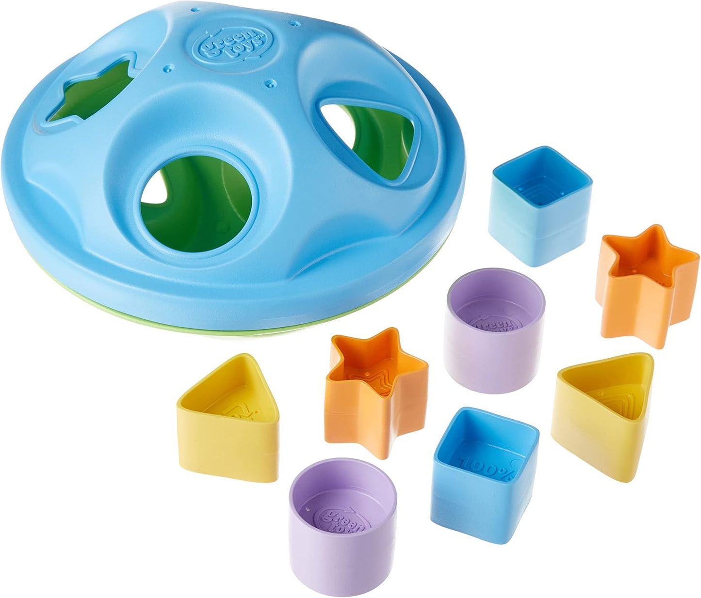 Fun Learning: Green Toys Shape Sorter - Eco-Friendly