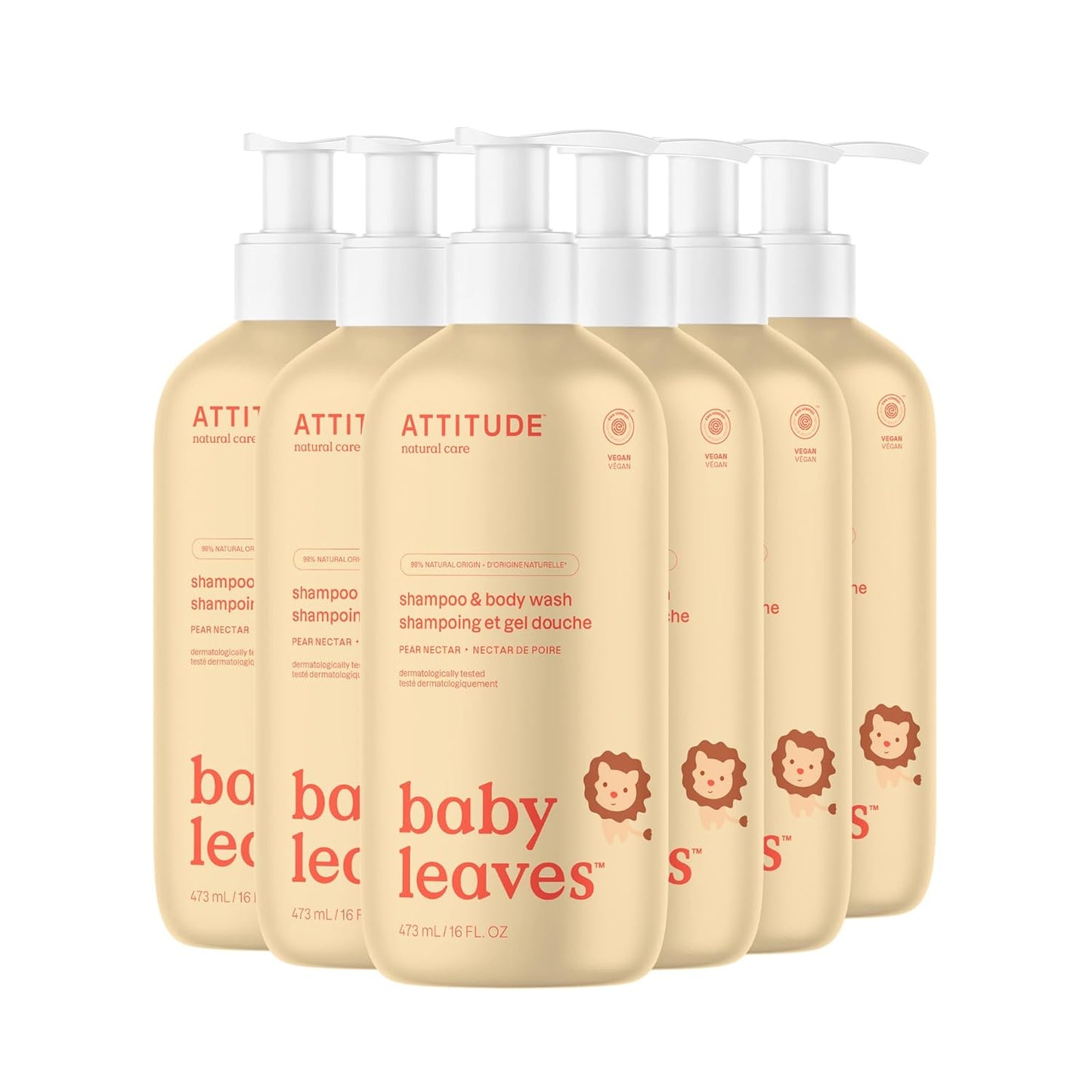 2-in-1 Baby Shampoo and Body Wash with Pear Nectar Scent