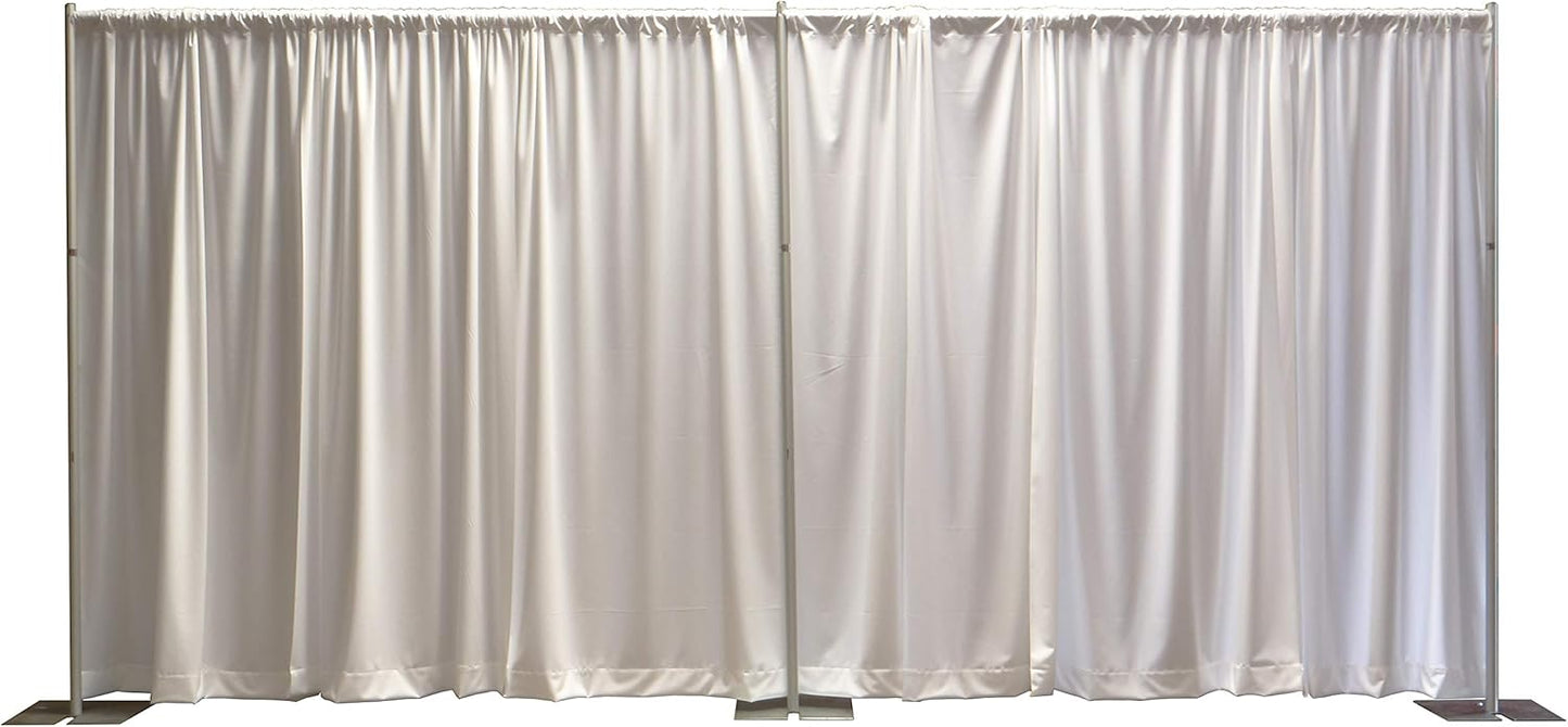 Portable Pipe and Drape Backdrop Kit for Events and Parties