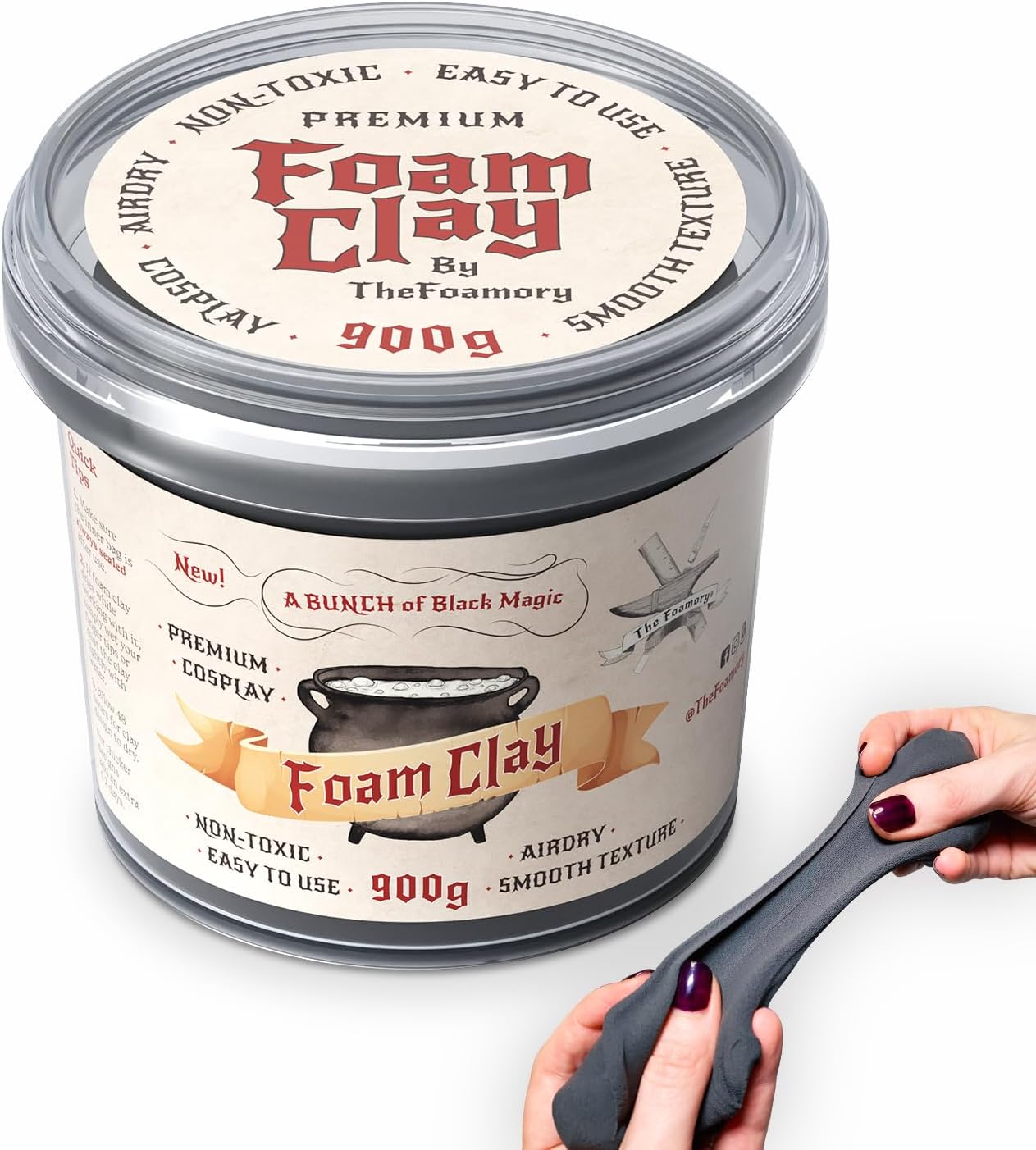 Moldable Cosplay Foam Clay for High Detail Crafting Projects