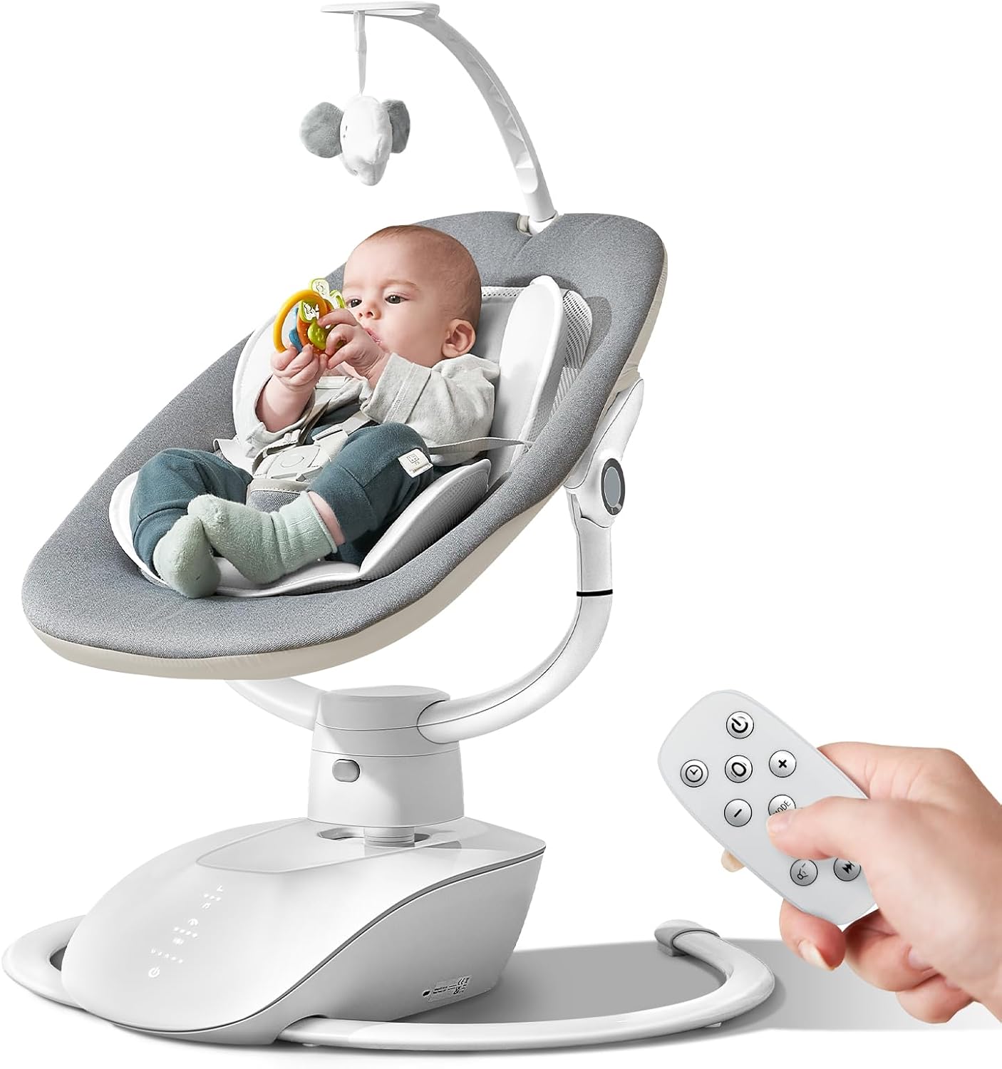 Derson Baby Swing: Remote Control, 5 Motions, 4 Speeds