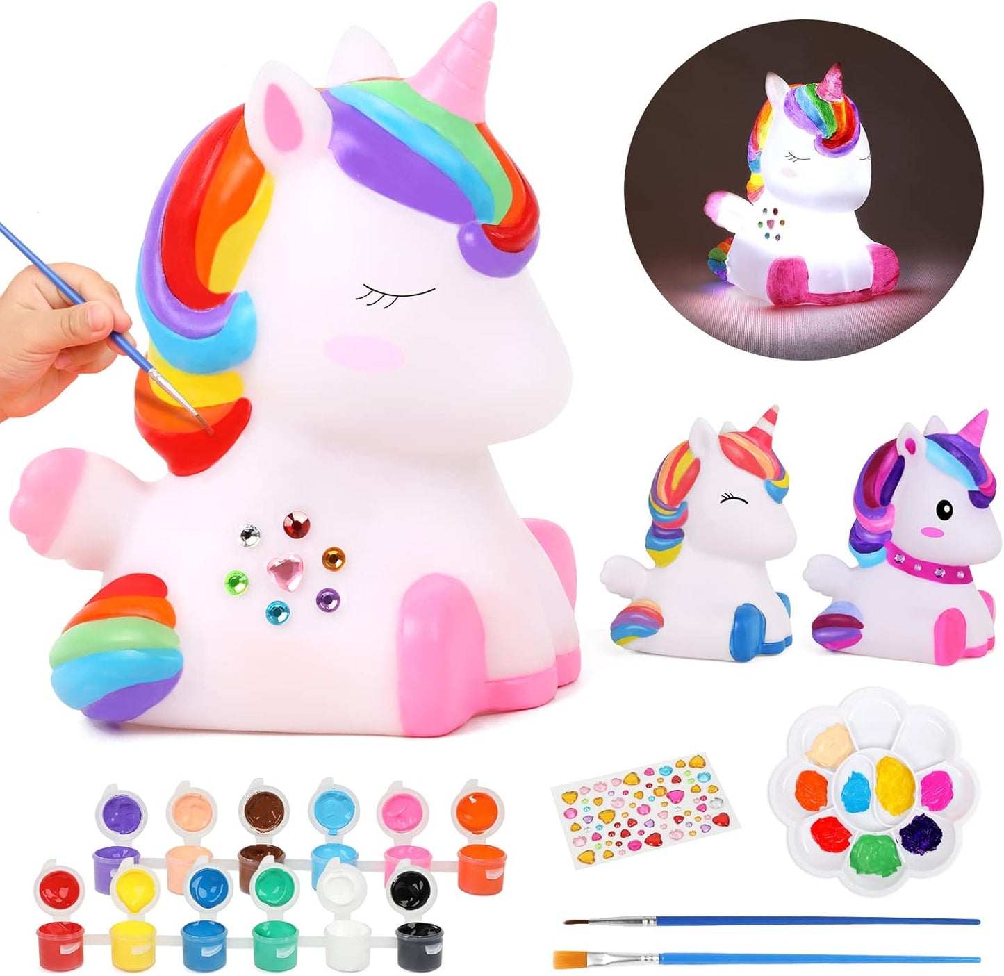 DIY Unicorn Night Light Kit for Kids 4-8