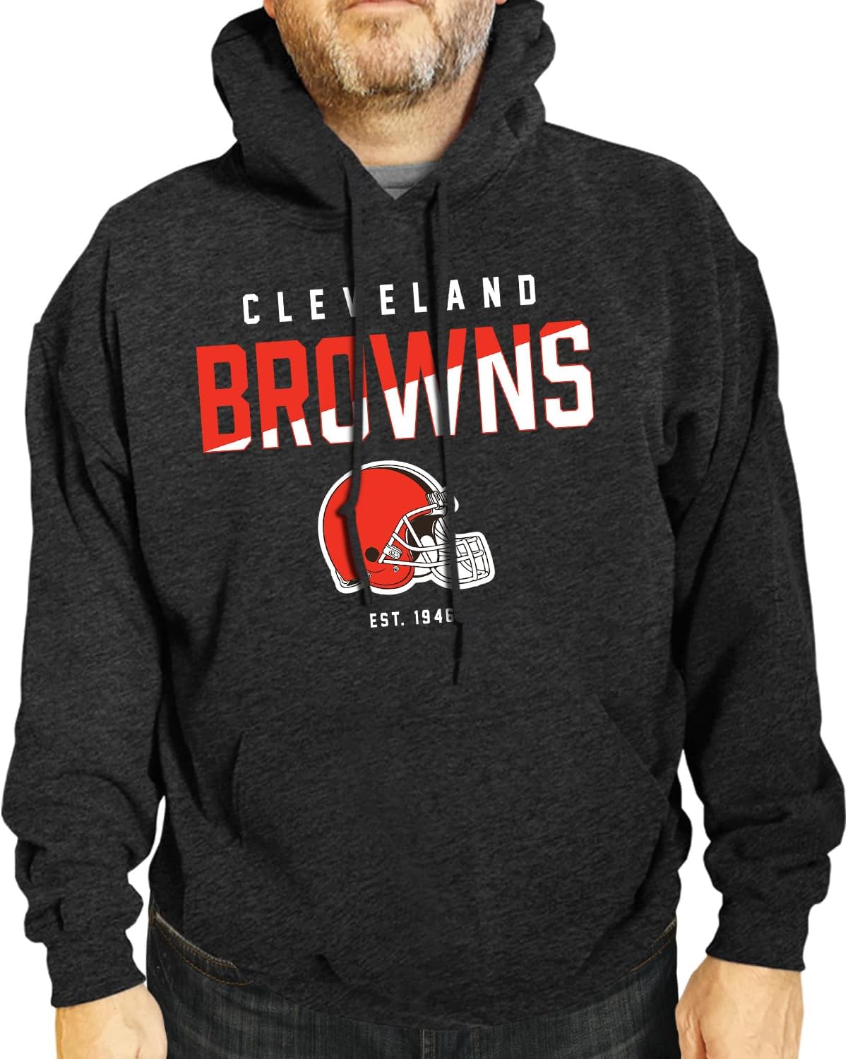 NFL Diagonal Fade Fleece Hooded Sweatshirt for Fans