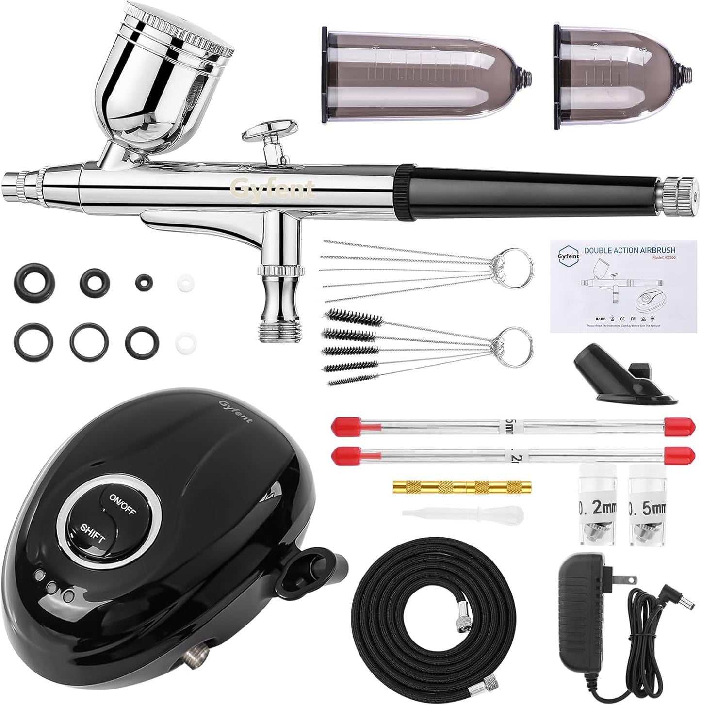 Portable Airbrush Kit for Flawless Creations