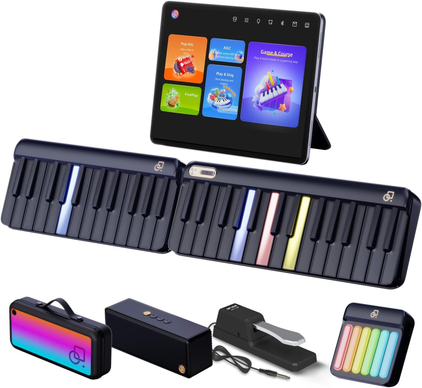 POPUPIANO: Interactive Music Sheet & 256 Tones