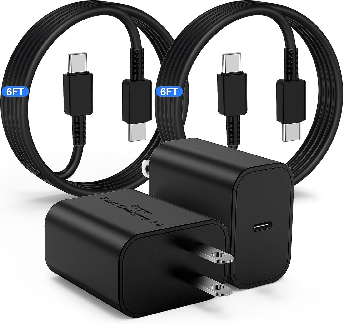 Super Fast 45W Samsung Charger 2Pack