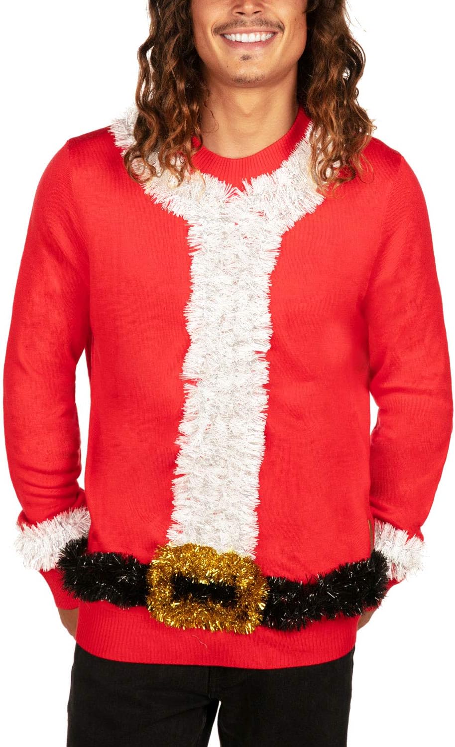 Tipsy Elves Ugly Christmas Sweaters for Men - Hilarious Pullovers