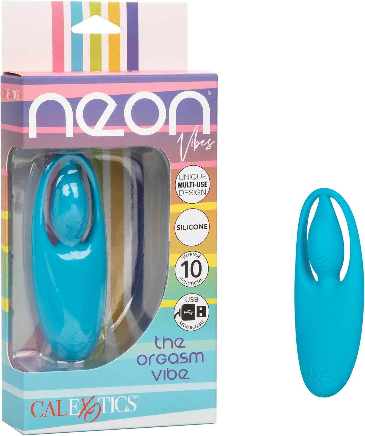 CalExotics Neon Vibes The O Vibe: Rechargeable Finger Teaser