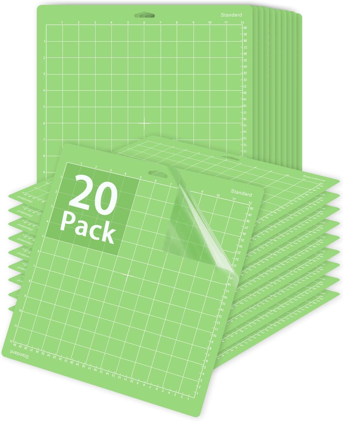 Gwybkq 12x12 Cutting Mat 20 Pack for Cricut Machines