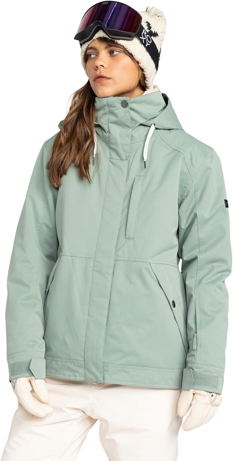 Roxy womens Billie Jacket: 10k Waterproof Snow Jacket for Comfort