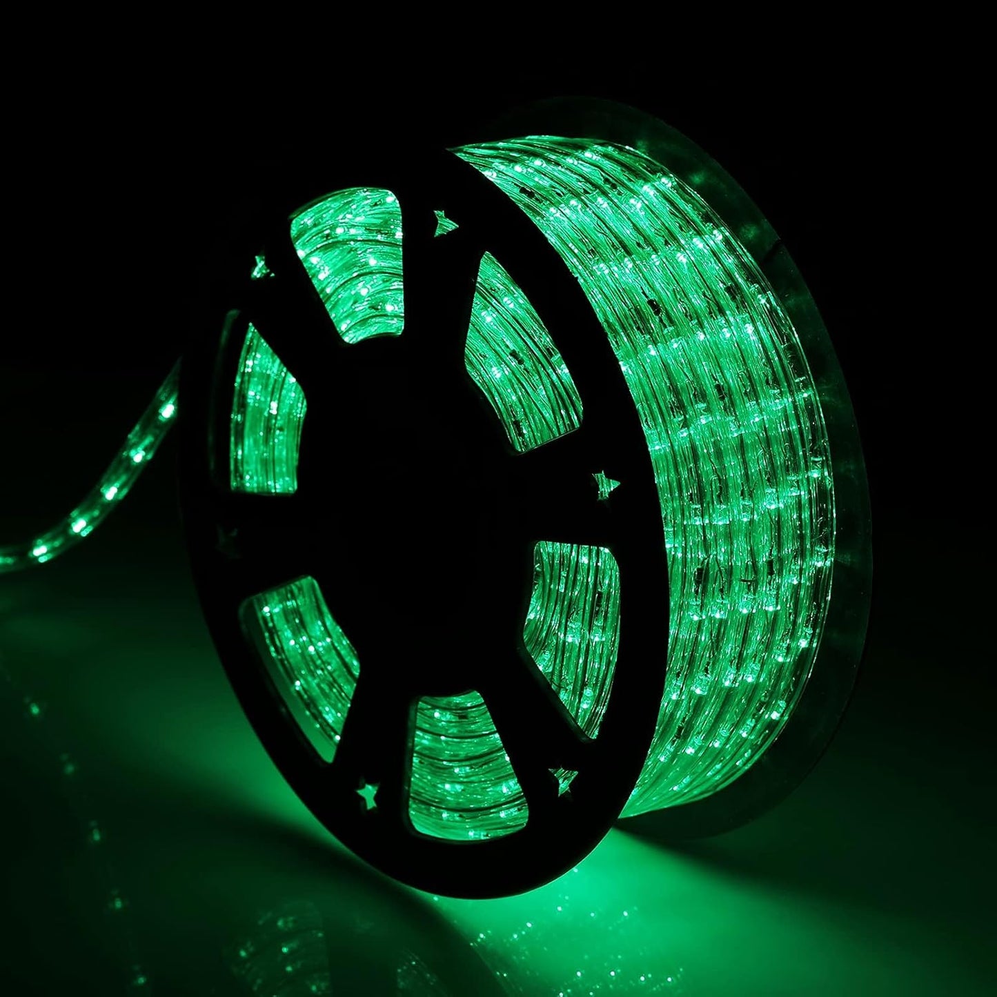 Green LED Rope Lights for Indoor and Outdoor Decorative Lighting