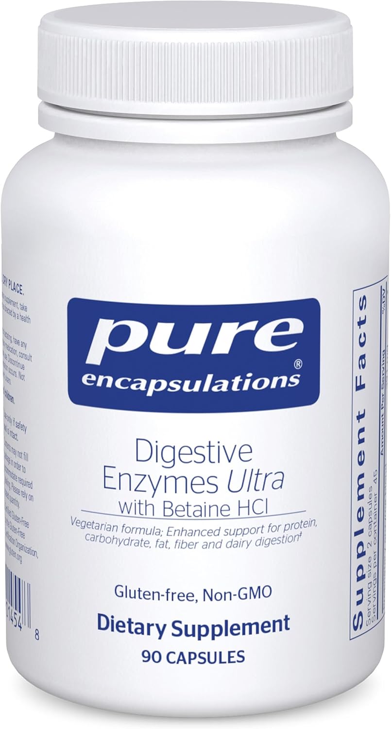 Pure Encapsulations Digestive Enzymes Ultra for Optimal Digestion
