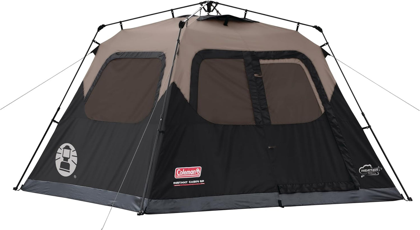 Instant Camping Tent for 4 to 10 People with Quick Setup