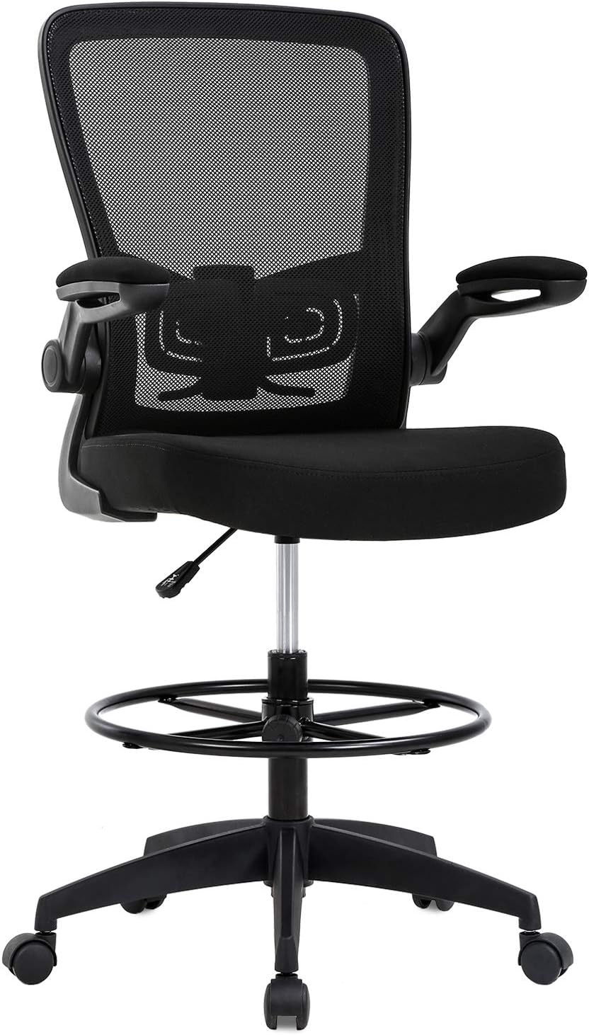 Adjustable Tall Office Chair with Lumbar Support
