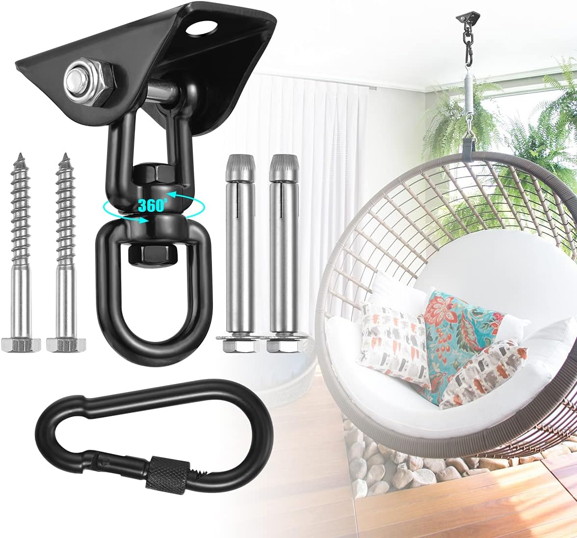 YOSE 360 Rotating Hammock Hanging Kit