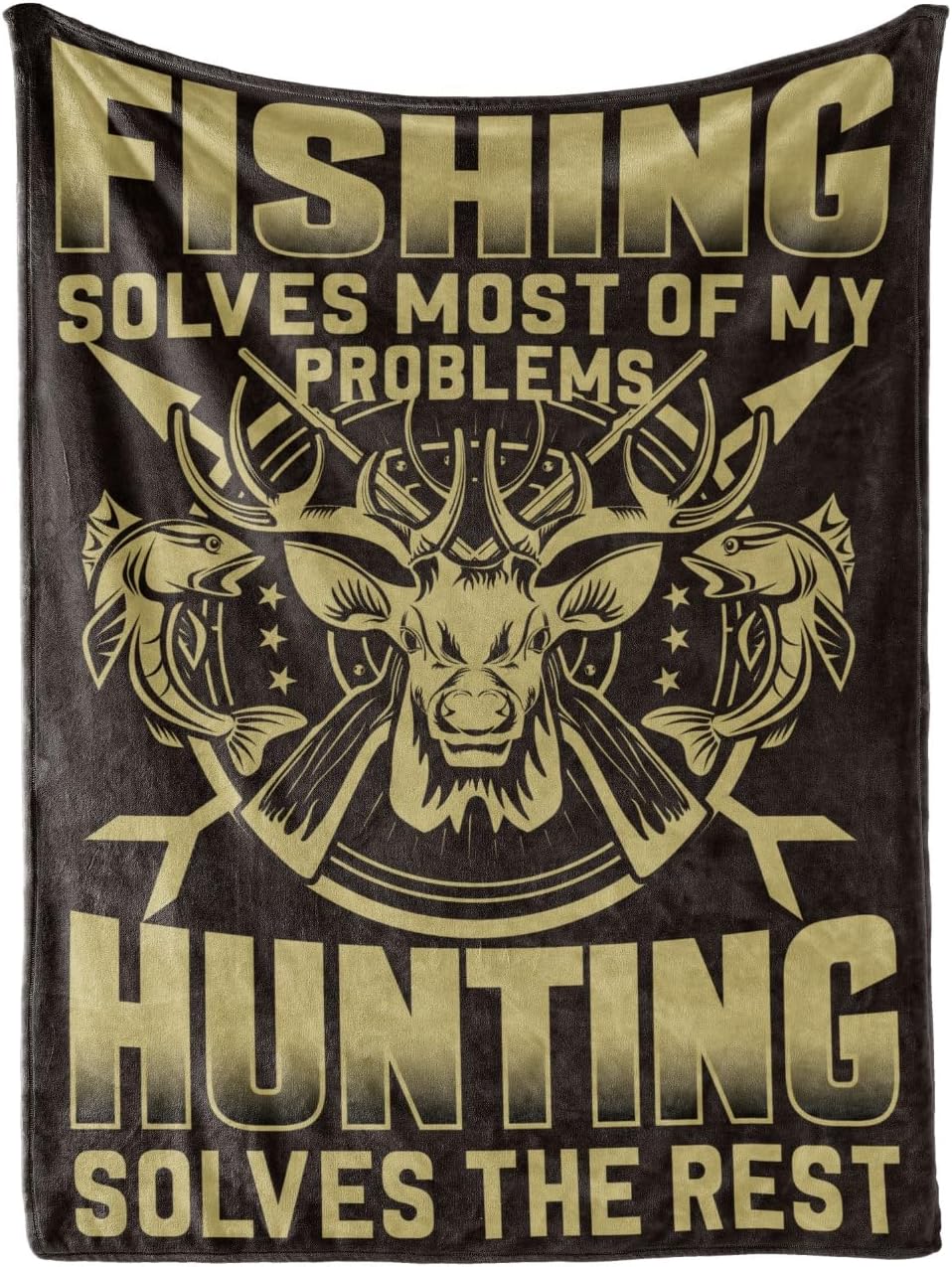 Huglanket for Hunters - Cozy Gift for Him - 50 x 65