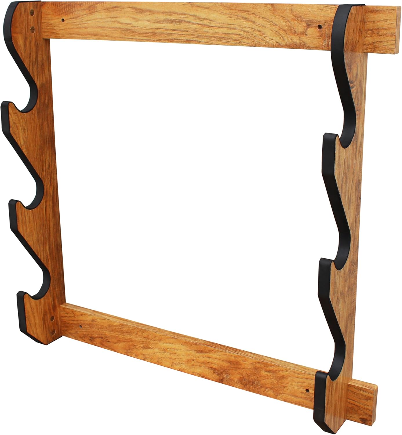 Indoor Gun Rack for 3 Rifles or Shotguns - Premium Wood Storage