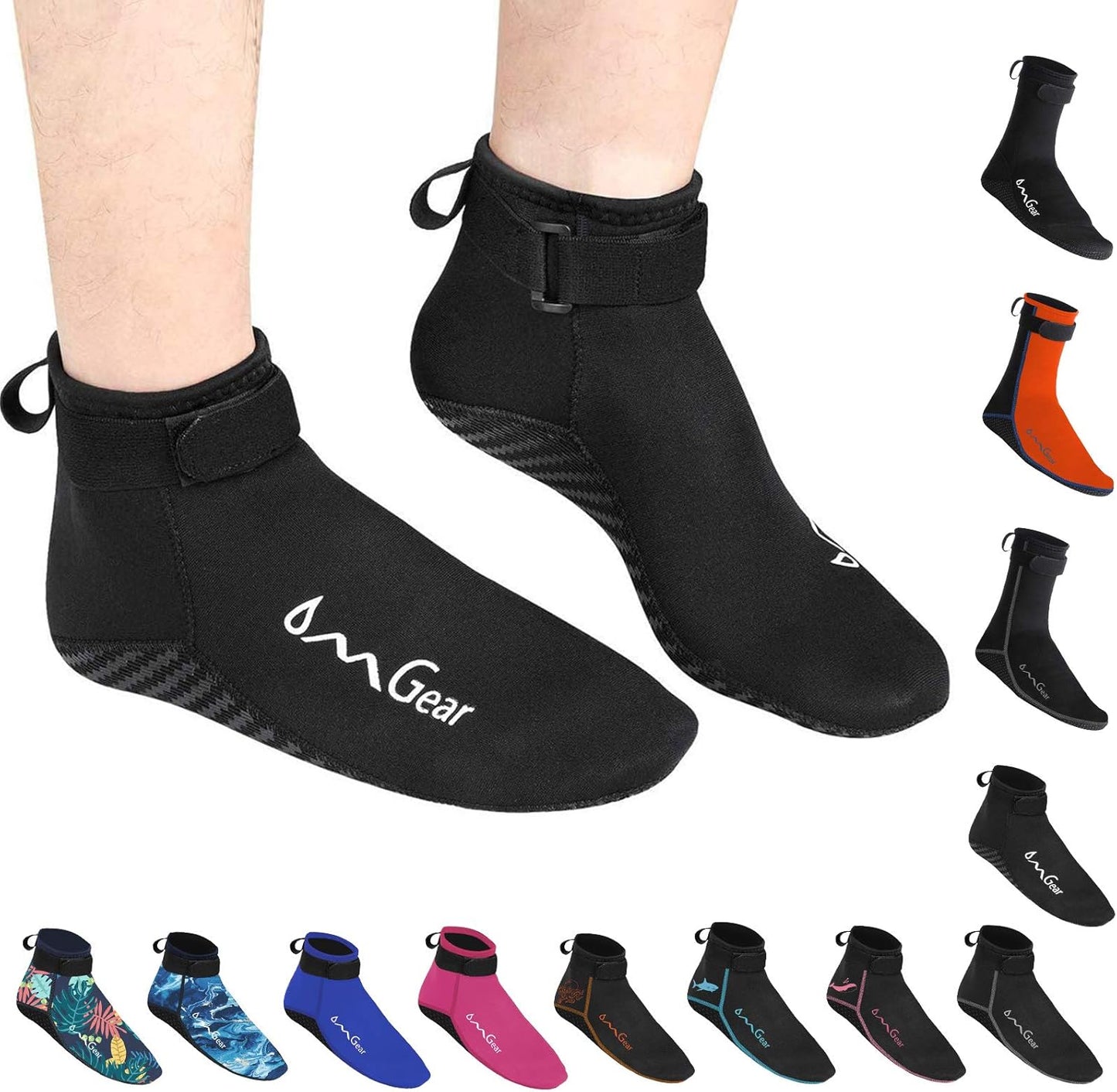 OMGear 5mm Anti-Slip Water Socks