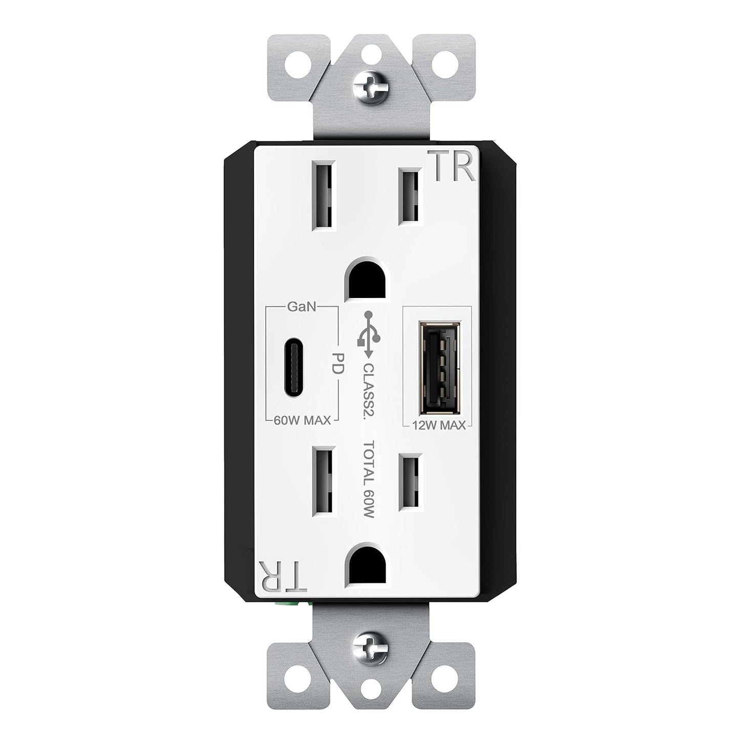 TOPGREENER GaN PD USB Outlet for Fast Charging Devices