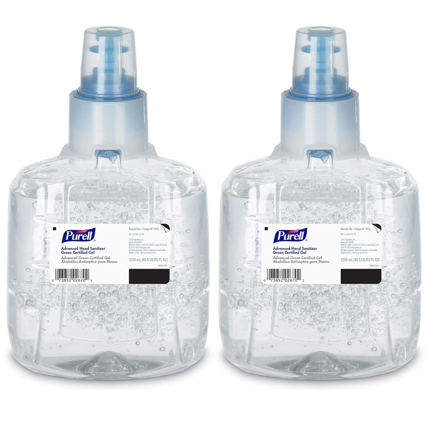 Purell Advanced Green Certified Hand Sanitizer Gel Refill Pack
